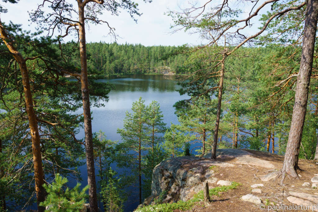 Widok na jezioro