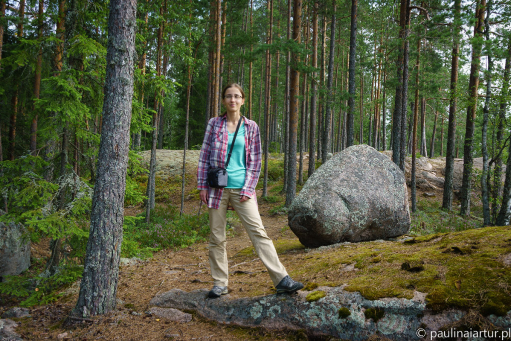 Paulina przy skale