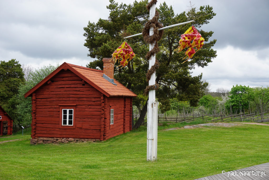 Skansen niedaleko Kastelholm